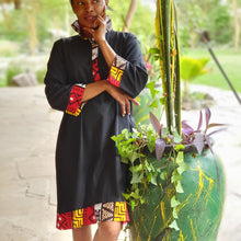 Load image into Gallery viewer, Linen shirt dress