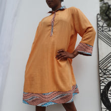 Load image into Gallery viewer, Linen shirt dress