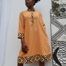 Load image into Gallery viewer, Linen shirt dress