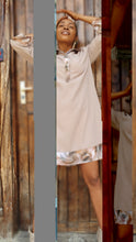 Load image into Gallery viewer, Linen shirt dress