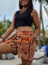 Load image into Gallery viewer, African print shorts (sorc za zene)