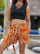 Load image into Gallery viewer, African print shorts (sorc za zene)