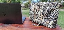 Load image into Gallery viewer, Leopard laptop bag