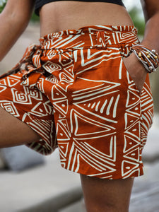 African print shorts (sorc za zene)