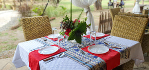 Maji table runner