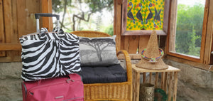 Zebra laptop bag