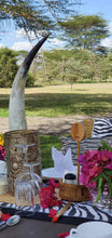 Load image into Gallery viewer, Zebra table runner
