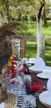 Load image into Gallery viewer, Zebra table runner
